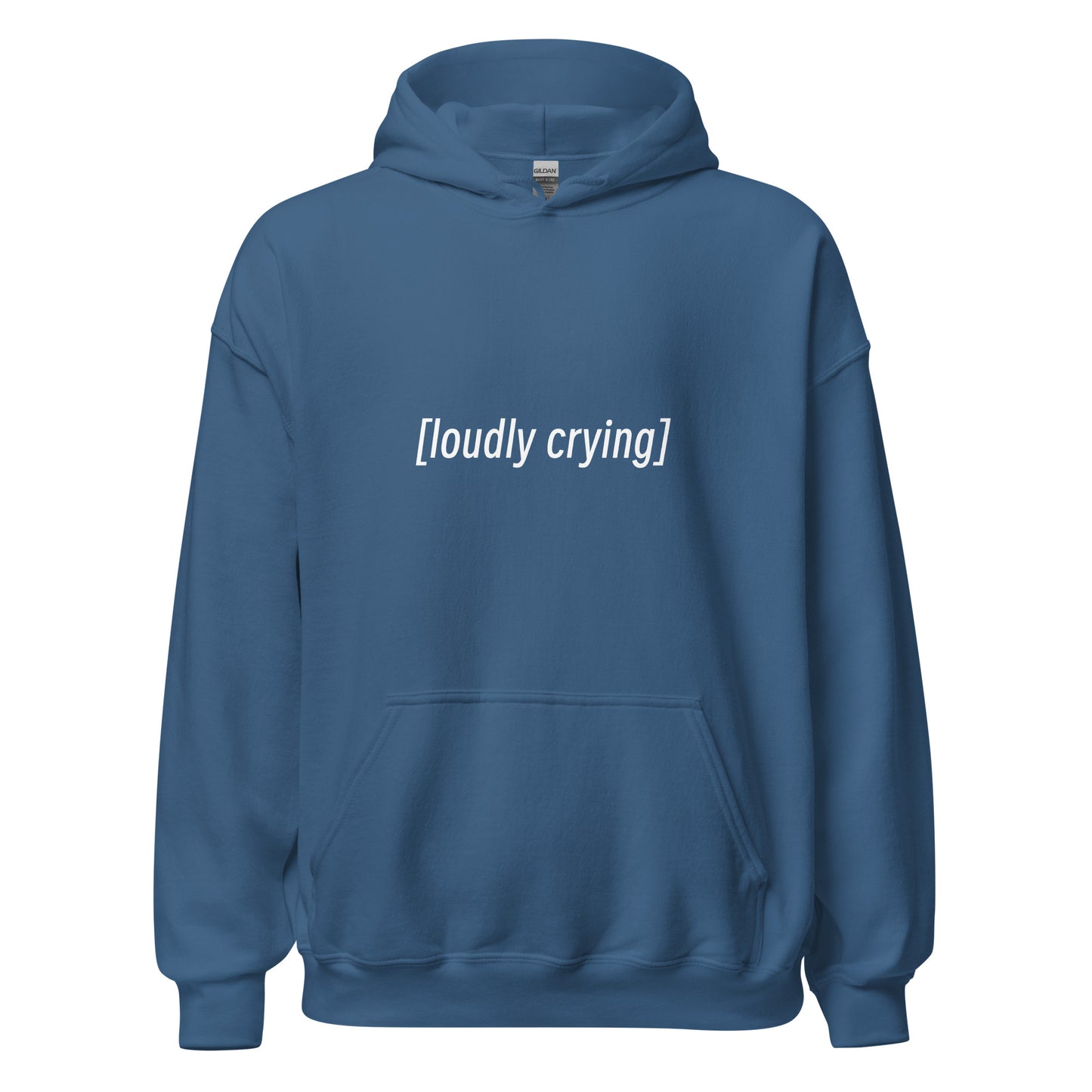 LOUDLY CRYING SUBTITLES Hoodie Pullover